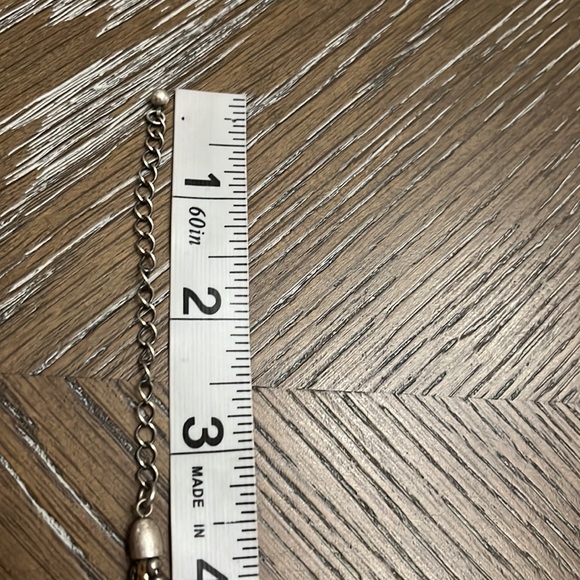 Premier Designs multistrand yellow pearls, & various colored chain pendant charm - Picture 17 of 17